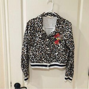 Maje‎ Embroidered Bomber jacket